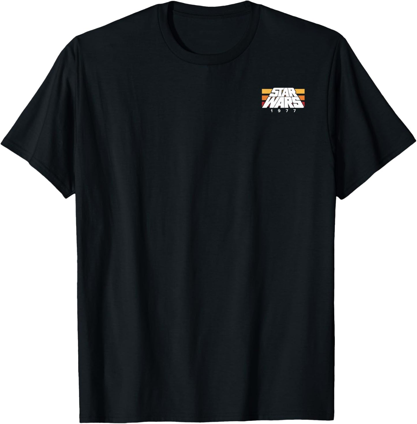 Star Wars 1977 Pocket Logo T-Shirt - T-Shirt | Black