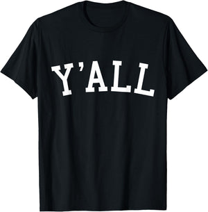 Y'all University Southern Pride T-Shirt - T-Shirt | Black