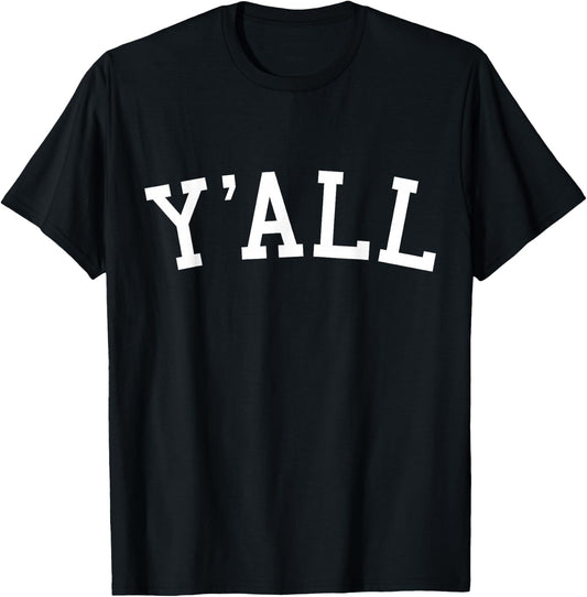 Y'all University Southern Pride T-Shirt - T-Shirt | Black