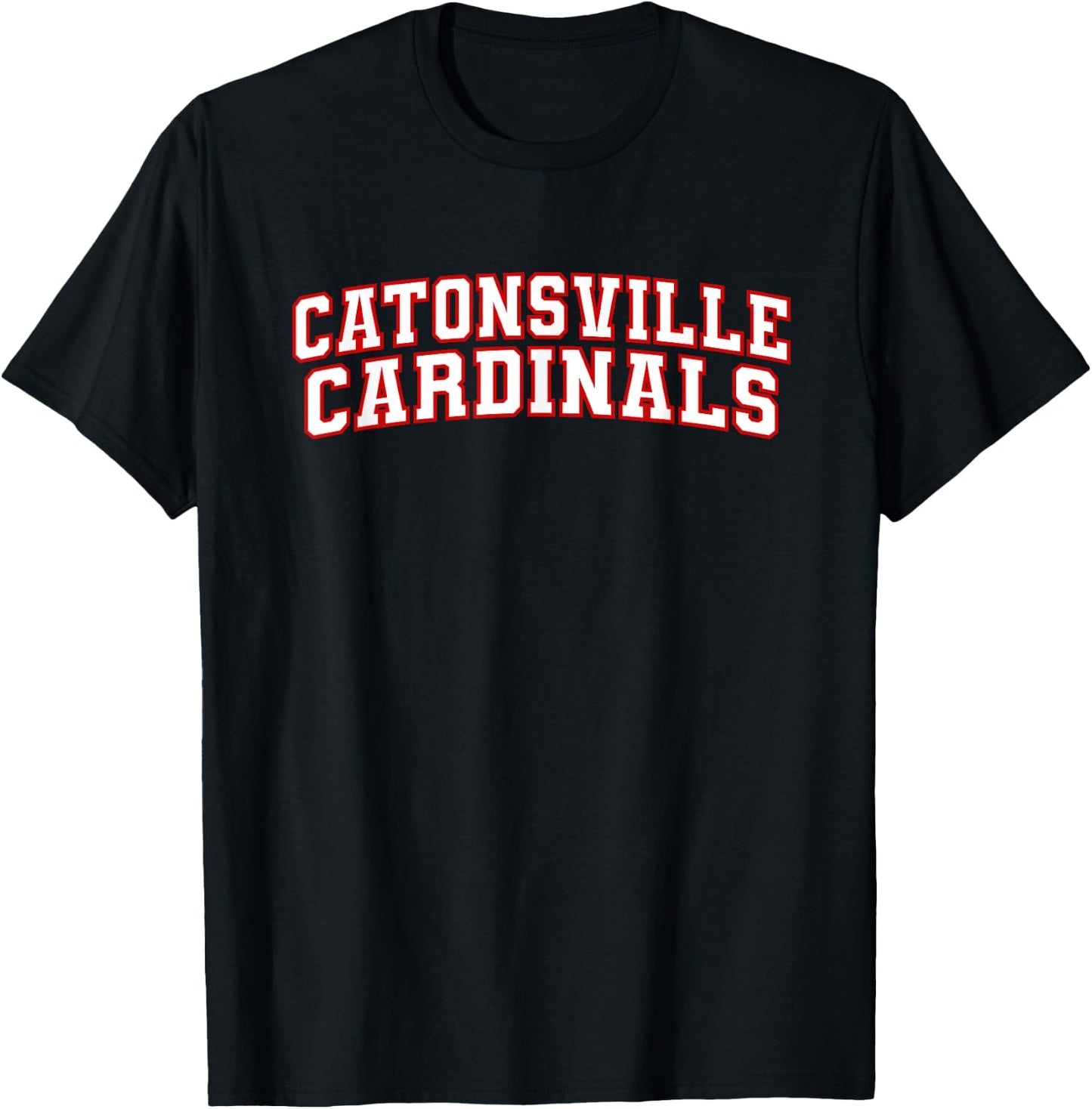Columbia State Catonsville Chargers Apparel Sports Fan T-Shirt - T-Shirt | Black