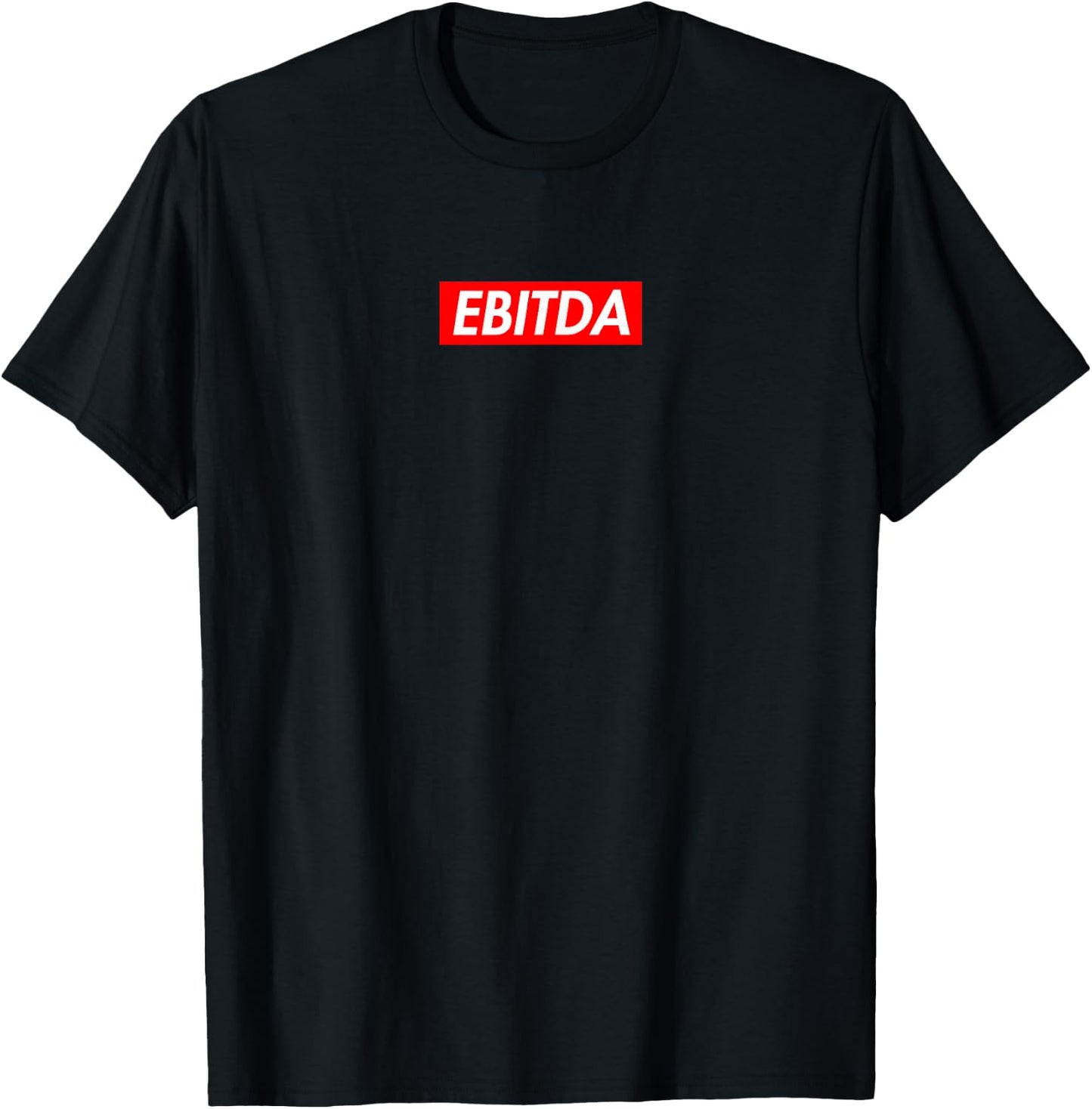 EBITDA Box Logo T-Shirt - T-Shirt | Black