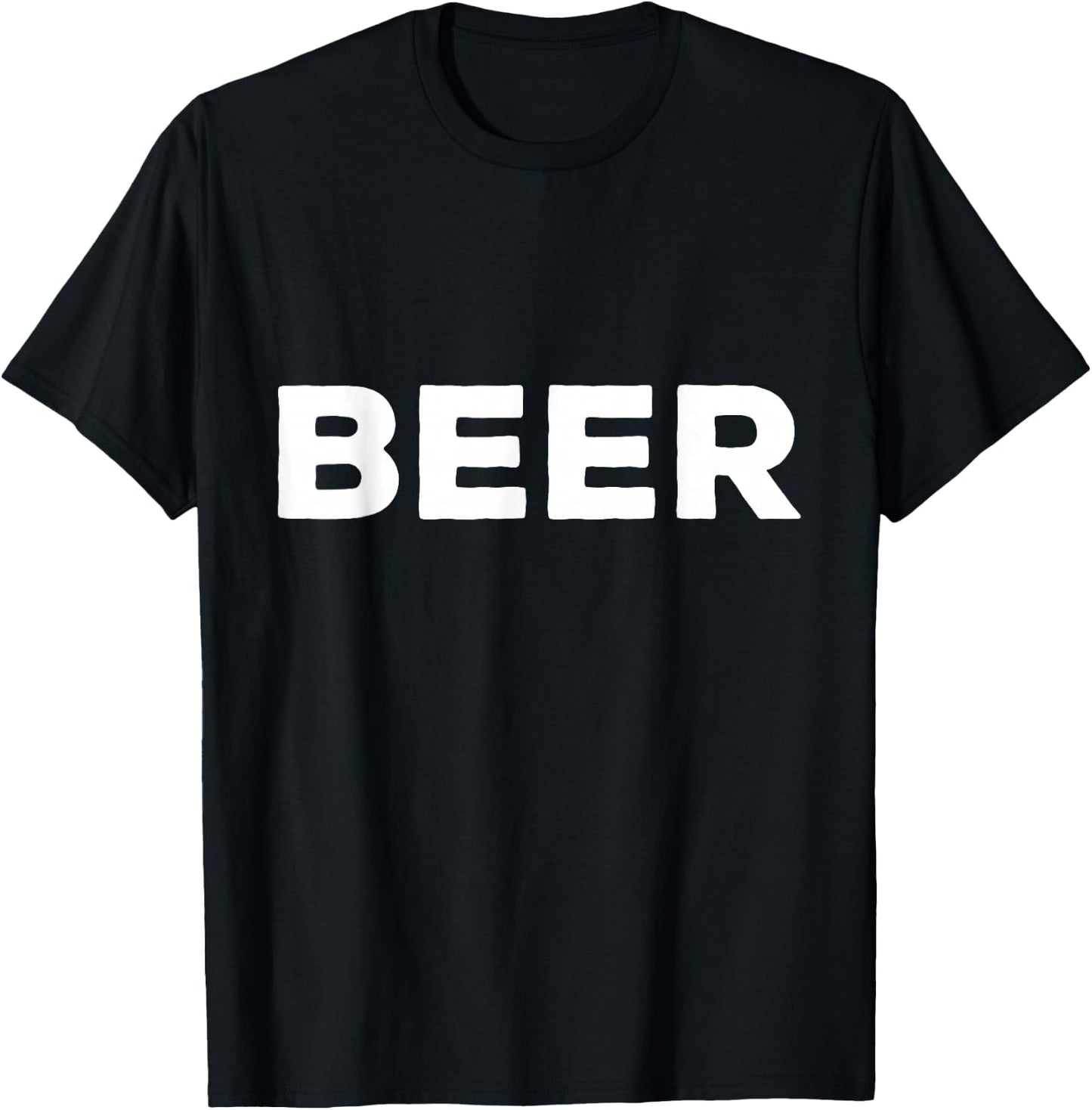 Shirt That Says Beer T-Shirt - T-Shirt | Black