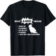 Funny Parrot "What AHHH Means" Cockatoo Shirt T-Shirt - T-Shirt | Black