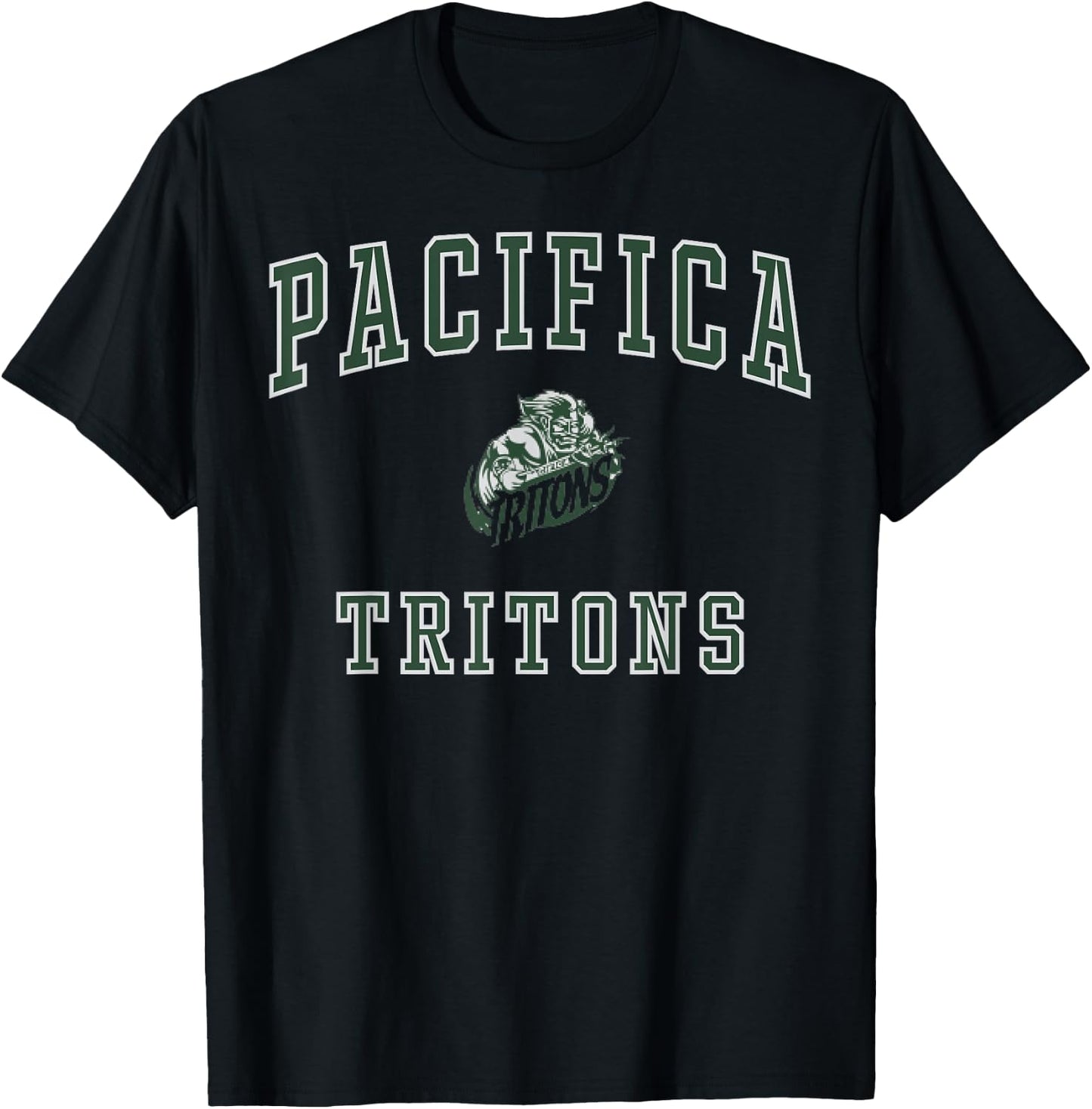Pacifica High School Tritons C1 T-Shirt - T-Shirt | Black
