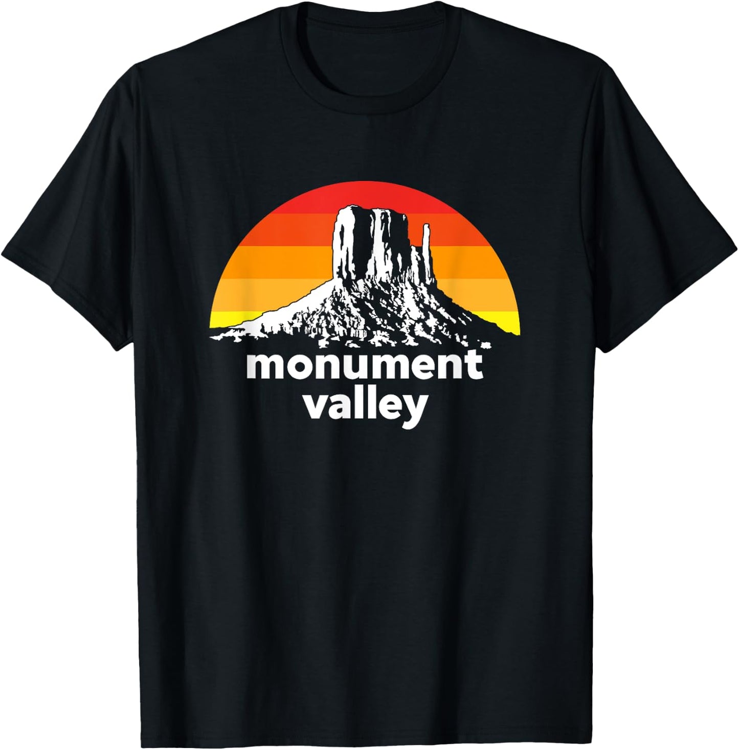 Unku Monument Valley T-Shirt - T-Shirt | Black