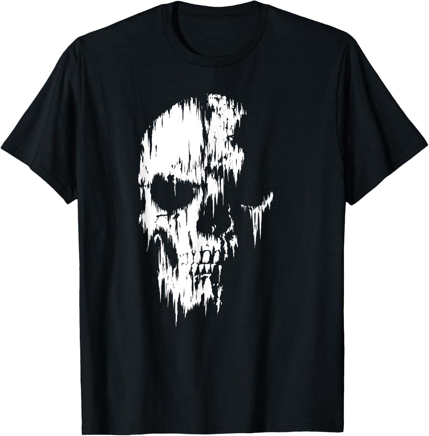 Tattered Skull T-Shirt - T-Shirt | Black