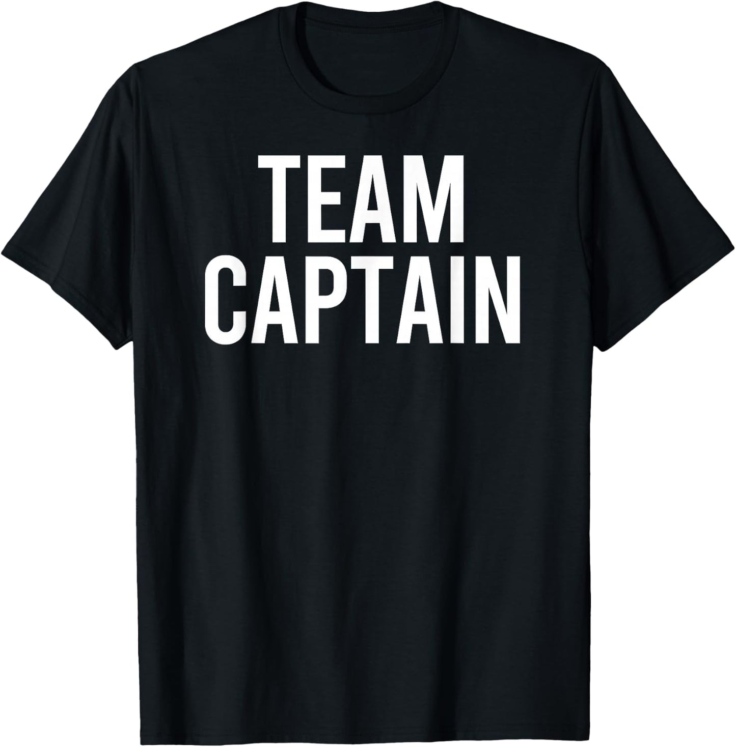 Team Captain T-Shirt - T-Shirt | Black