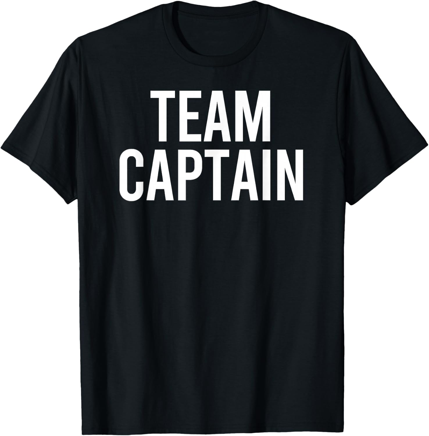Team Captain T-Shirt - T-Shirt | Black