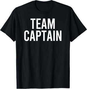Team Captain T-Shirt - T-Shirt | Black
