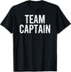 Team Captain T-Shirt - T-Shirt | Black