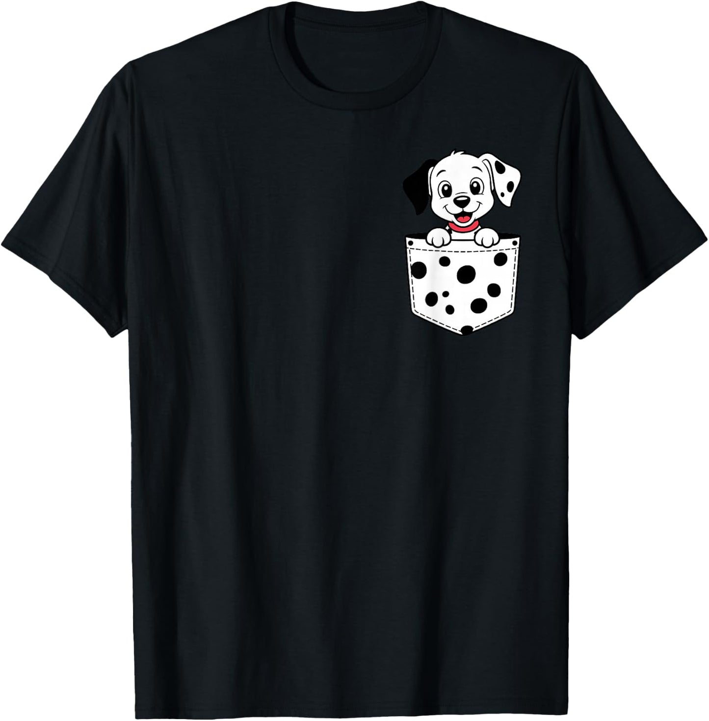 Dalmatian Costume Women Kids Dalmatian Dog Lover T-Shirt - T-Shirt | Black