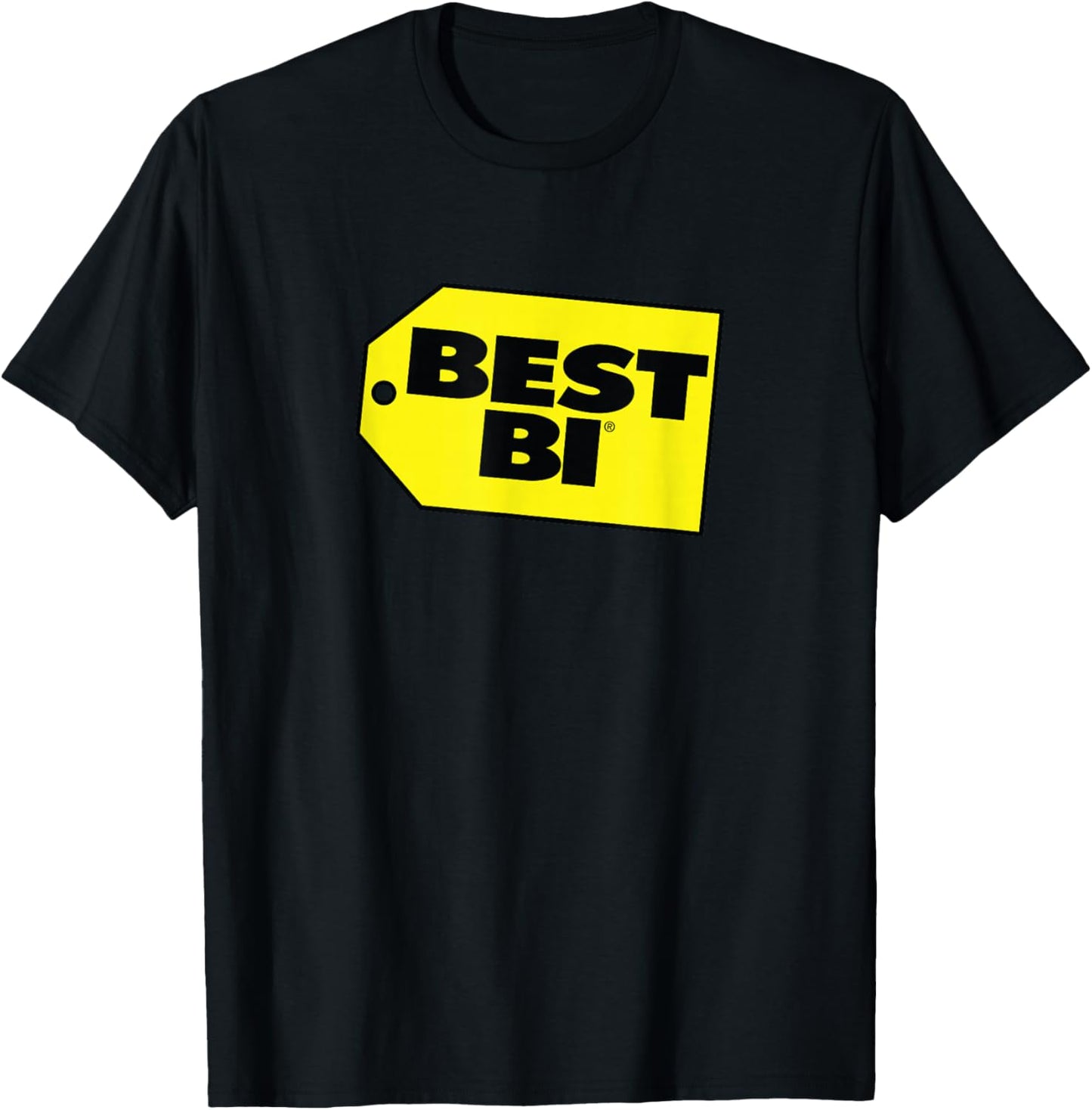 Bisexual Best Bi – Funny LGBTQ+ Pride T-Shirt - T-Shirt | Black
