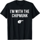 I'm With The Chipmunk Halloween Costume Party Matching T-Shirt - T-Shirt | Black