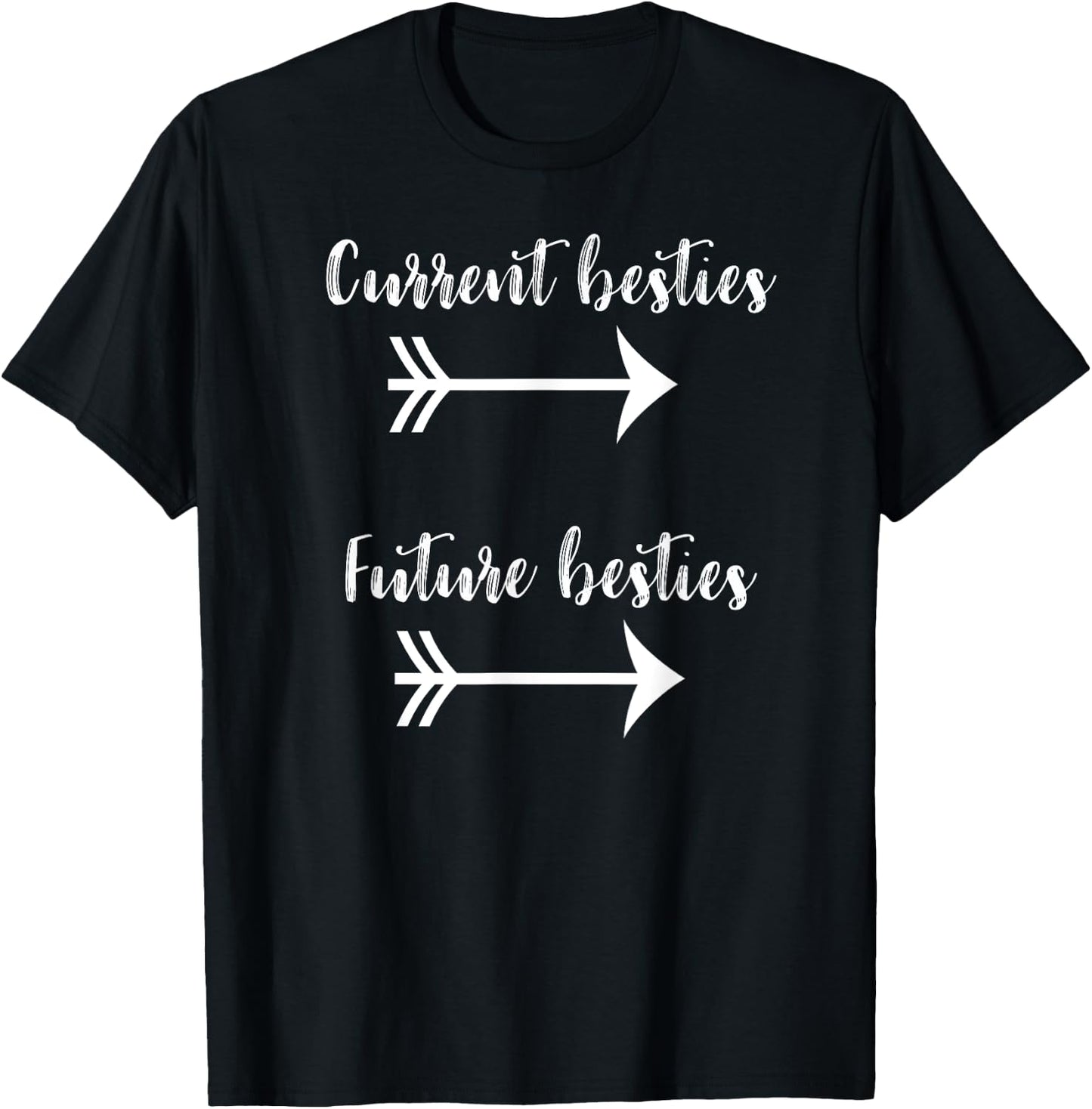 Pregnant Friend t shirt gift - Future Bestie Pregnancy shirt T-Shirt - T-Shirt | Black