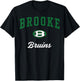 Brooke High School Bruins C3 T-Shirt - T-Shirt | Black