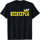 Bee Keeper Beekeeper | Funny Cute Beekeeping T-Shirt - T-Shirt | Black
