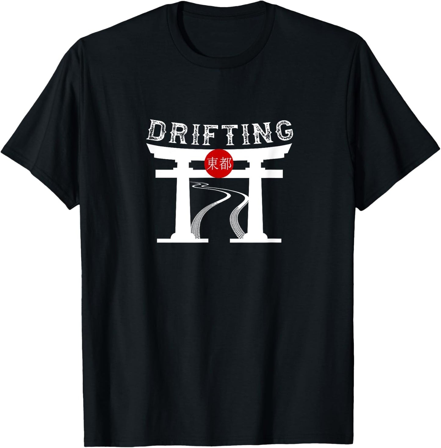 JDM Drifting Car Drift Extreme Japanese Racing Sport T-Shirt - T-Shirt | Black