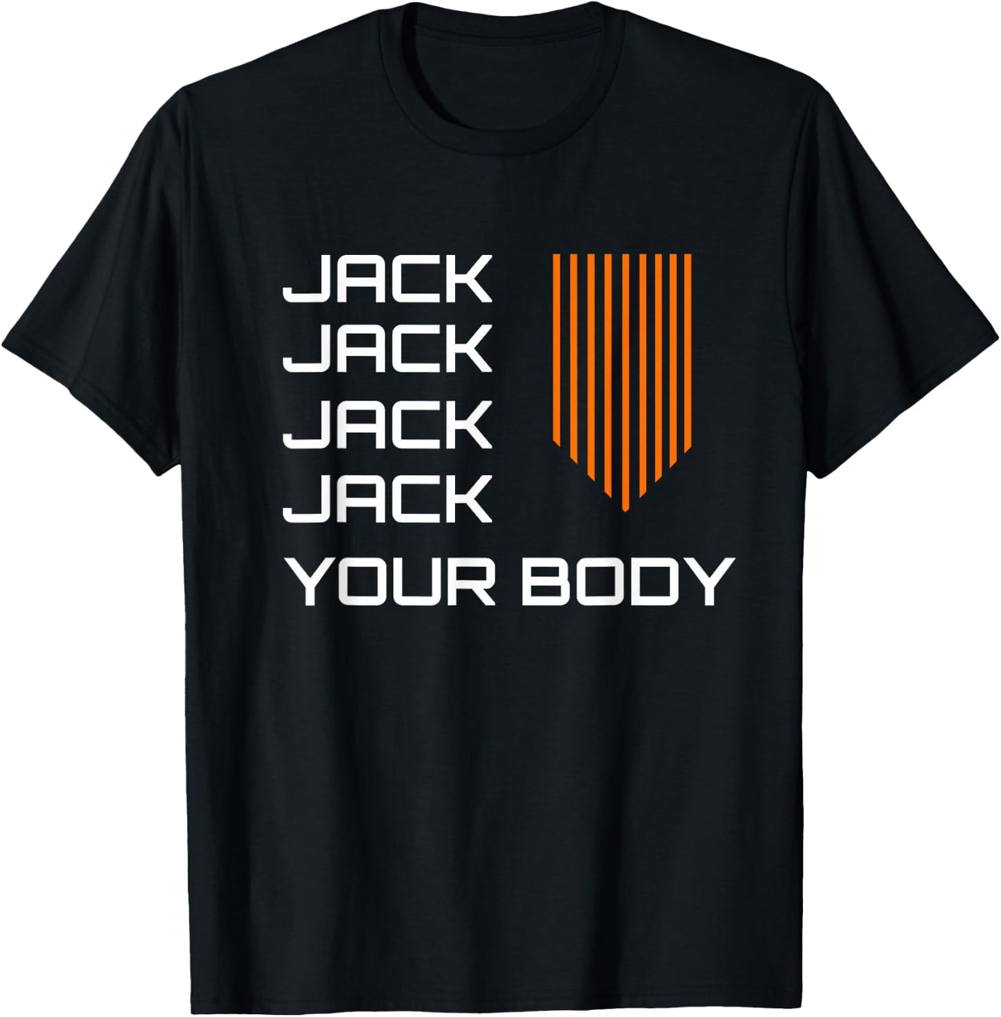 Chicago Acid House DJ History Jack Your Body Techno EDM T-Shirt - T-Shirt | Black