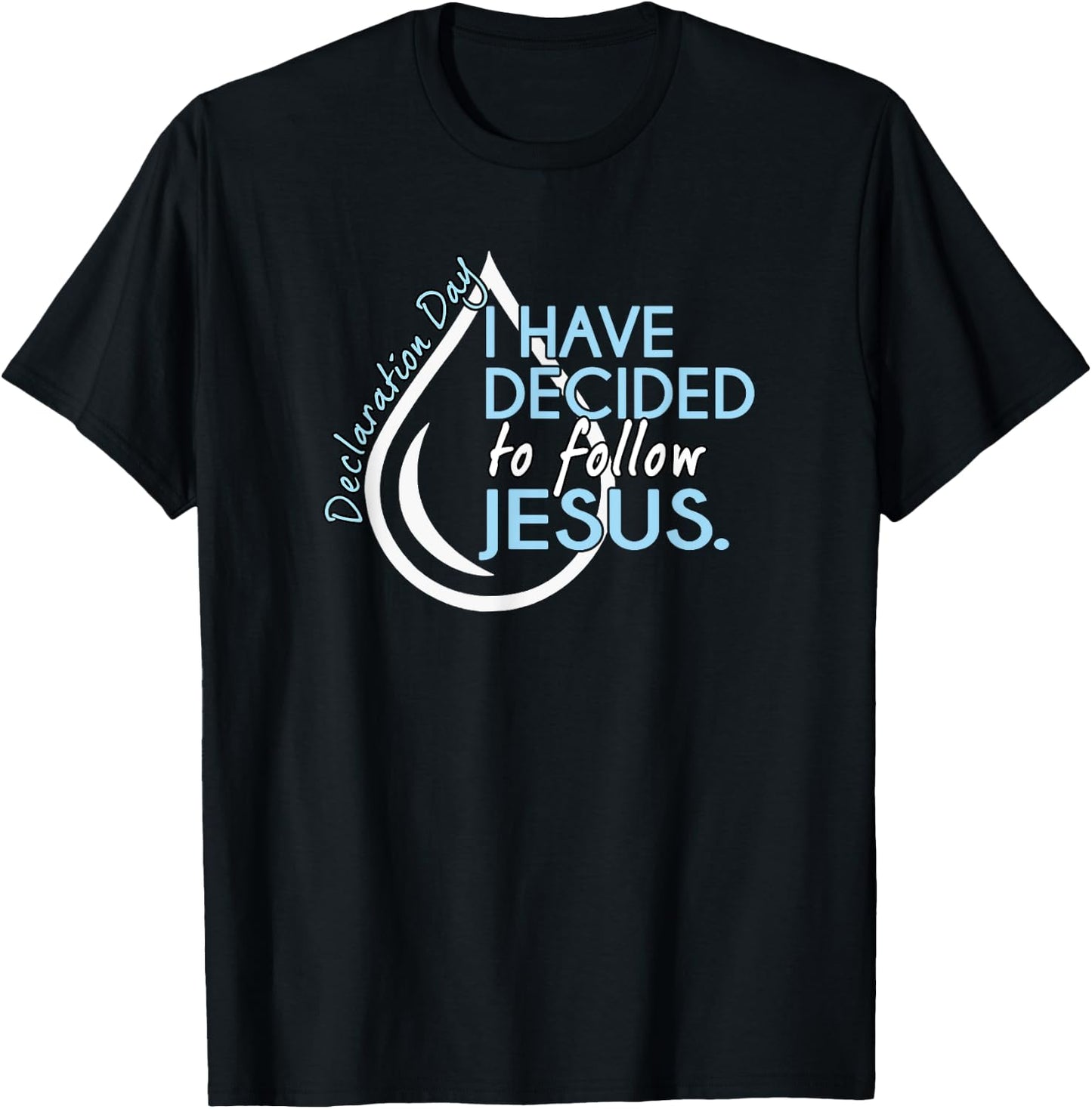 Christian Baptism Shirt T-Shirt - T-Shirt | Black