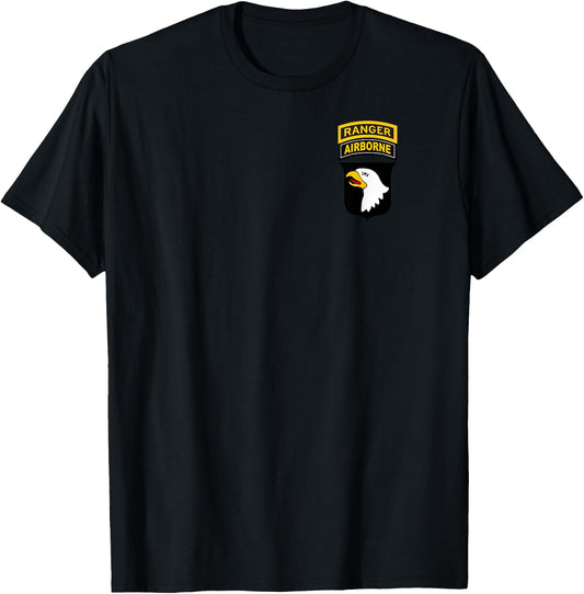 101st Airborne Shirt - 101st Shirt - Ranger Classic T-Shirt - T-Shirt | Black