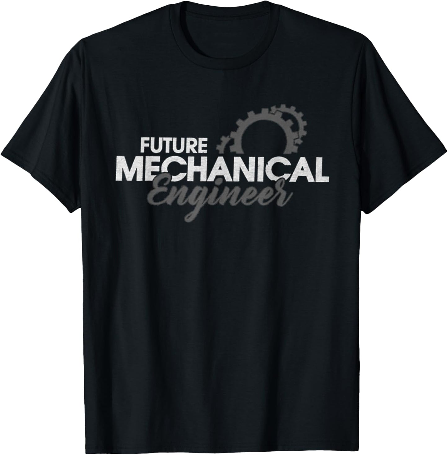 Vintage Future Engineering - Mechanical Engineering T-Shirt - T-Shirt | Black