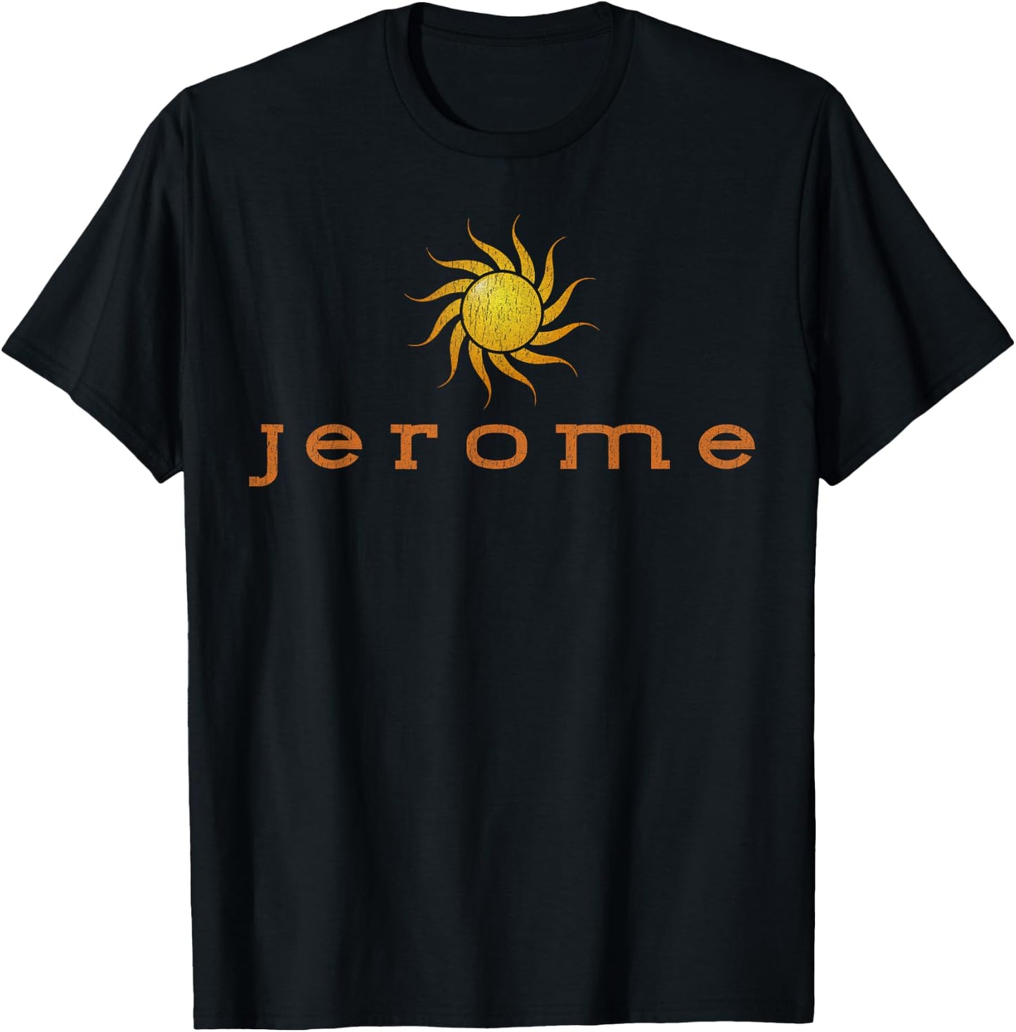 Vintage Jerome Arizona Sunshine Distressed Women Kids T-Shirt - T-Shirt | Black