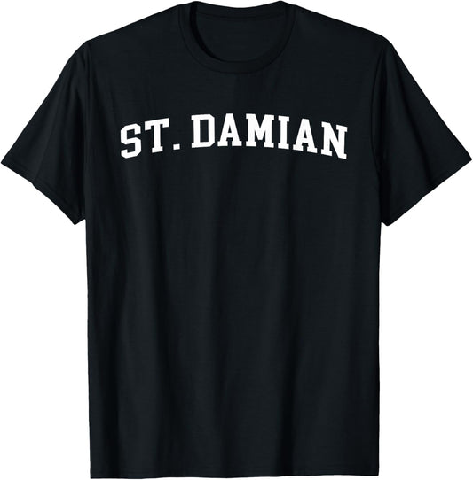 St. Damian T-Shirt - T-Shirt | Black