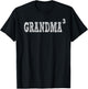 Grandma3, Grandma Cubed T-Shirt - T-Shirt | Black