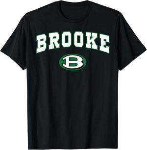 Brooke High School Bruins C2 T-Shirt - T-Shirt | Black