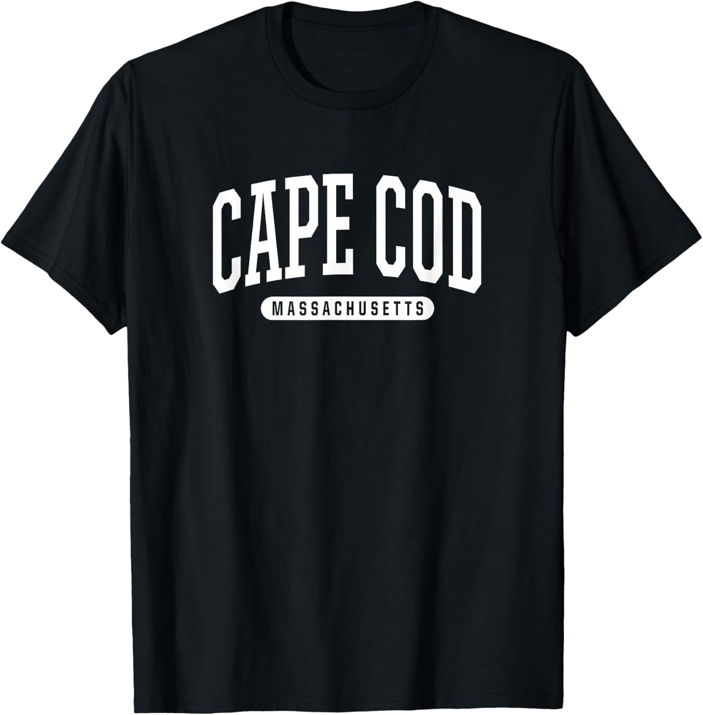 Cape Cod Massachusetts T Shirt Cape Cod Gifts MA T-Shirt - T-Shirt | Black