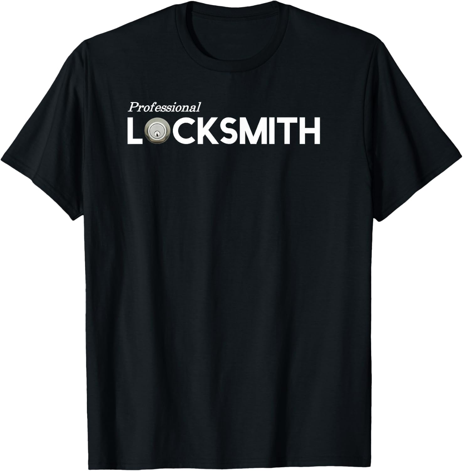 Professional Locksmith T-Shirt - T-Shirt | Black