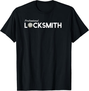 Professional Locksmith T-Shirt - T-Shirt | Black