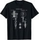 Vintage Tattoo Artist Gun Shirt - Inking Machine Drawing T-Shirt - T-Shirt | Black