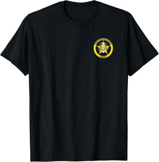 Bounty Hunter for Fugitive Recovery Agents LEO T-Shirt - T-Shirt | Black