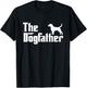 The Dogfather Shirt Labrador Beagle Dog Dad Father Gift Men Women Kids T-Shirt - T-Shirt | Black