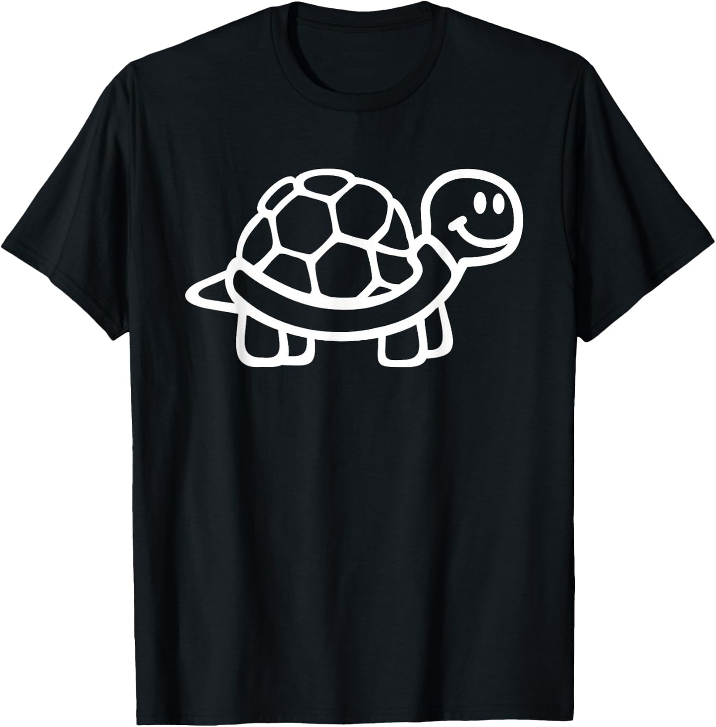 Cute Turtle T-Shirt - T-Shirt | Black