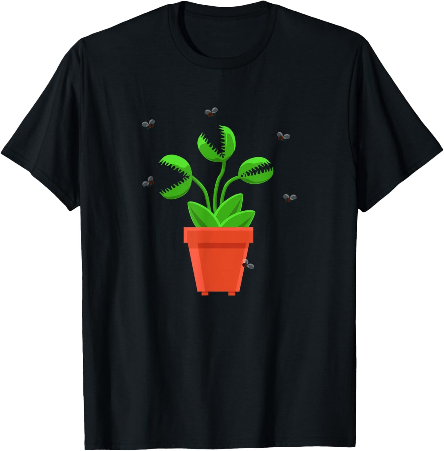 Halloween Venus Fly Trap Flytrap Blue T-Shirt - T-Shirt | Black