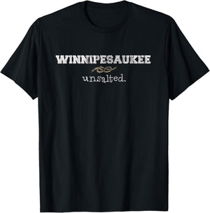 Lake Winnipesaukee Gift the lake lover, unsalted! T-Shirt - T-Shirt | Black