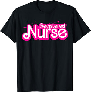 Registered Nurse Healthcare Hospital Nurse Rn Staff Nursing T-Shirt - T-Shirt | Black