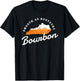 Funny Bourbon Drinker Smooth As Kentucky Bourbon Whiskey T-Shirt - T-Shirt | Black
