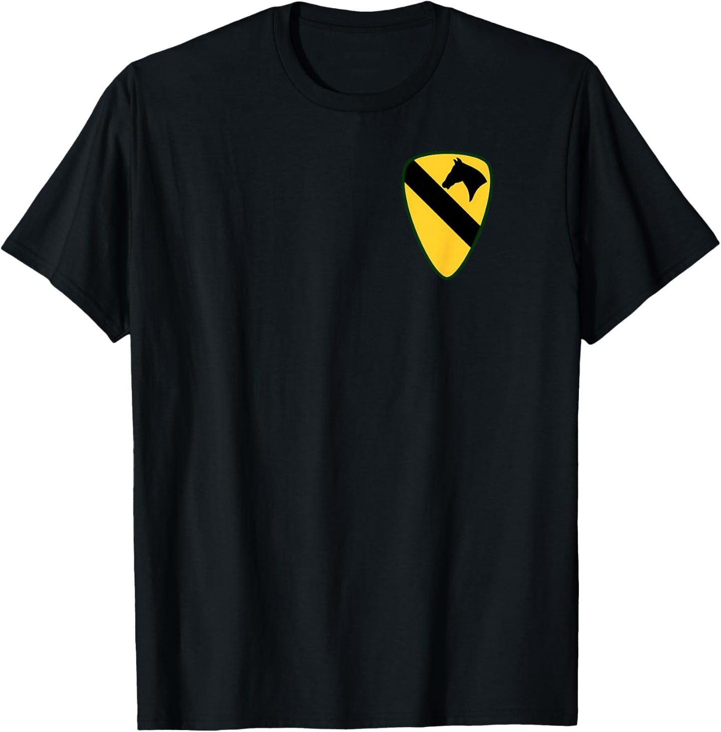 1st Cavalry Division Shirt - 1st CAV Shirt - 1.0x T-Shirt - T-Shirt | Black