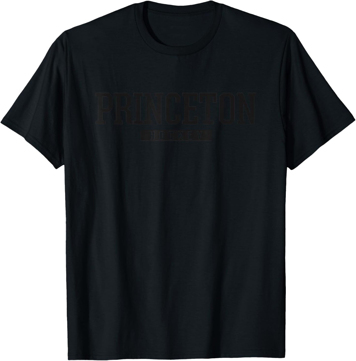 Princeton High School Hockey T-Shirt - T-Shirt | Black