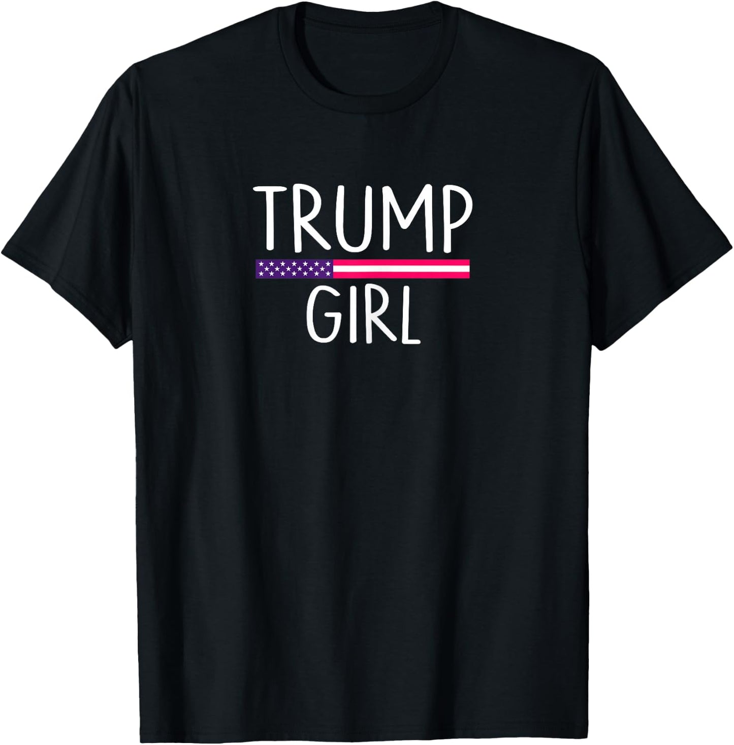 Trump T Shirt : Donald Trump Girl 2020 T-Shirt - T-Shirt | Black