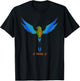 El Salvador National Bird Torogoz T-Shirt - T-Shirt | Black