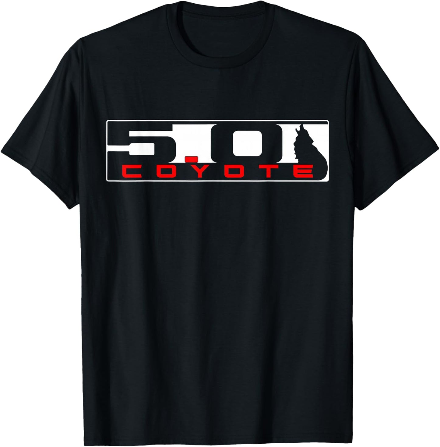 Coyote 5.0 S550 S197 T-Shirt - T-Shirt | Black