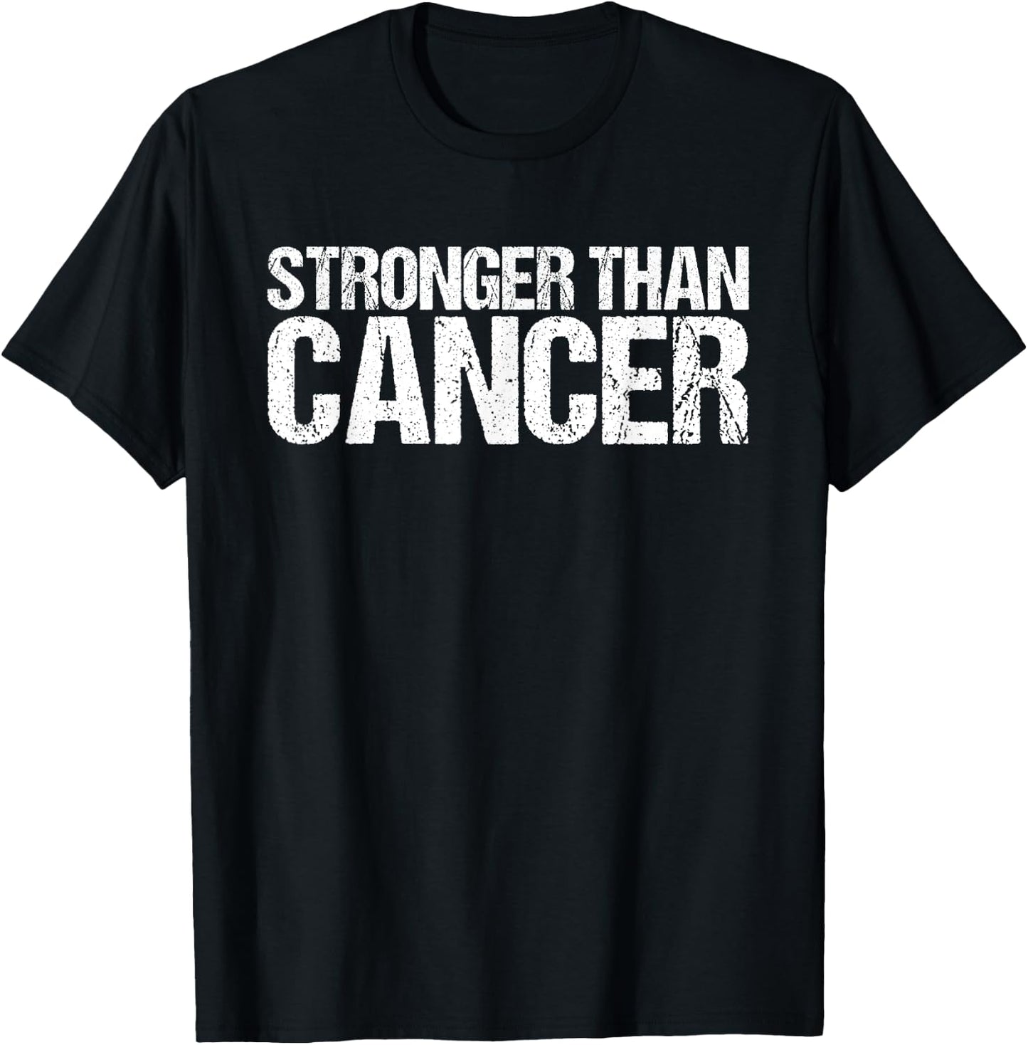 Stronger Than Cancer Find A Cure Cancer Survivor Superhero T-Shirt - T-Shirt | Black