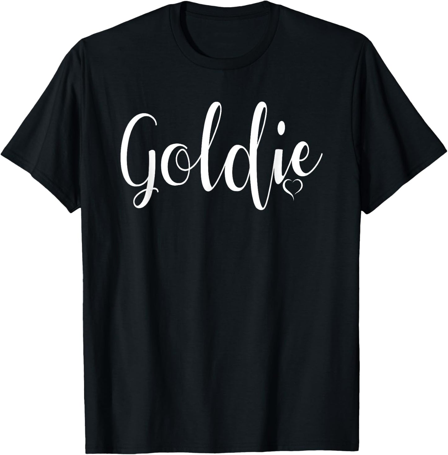 Goldie - Women's Funny Grandmother Nickname T-Shirt - T-Shirt | Black