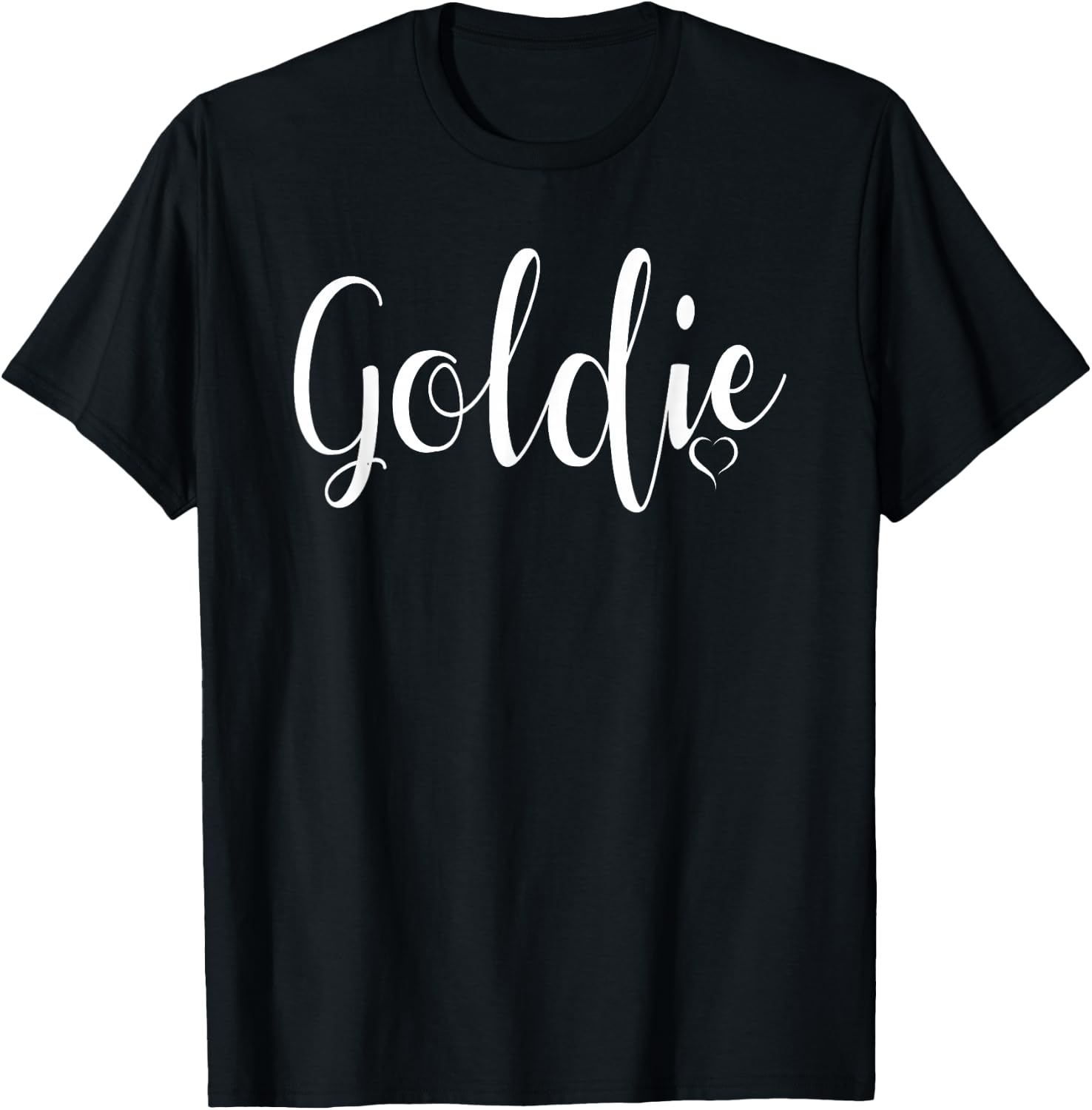Goldie - Women's Funny Grandmother Nickname T-Shirt - T-Shirt | Black