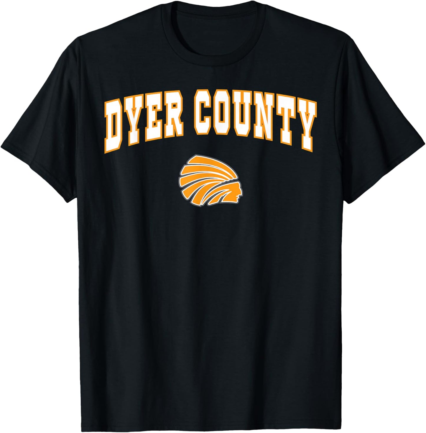 Dyer County High School Choctaws C2 T-Shirt - T-Shirt | Black