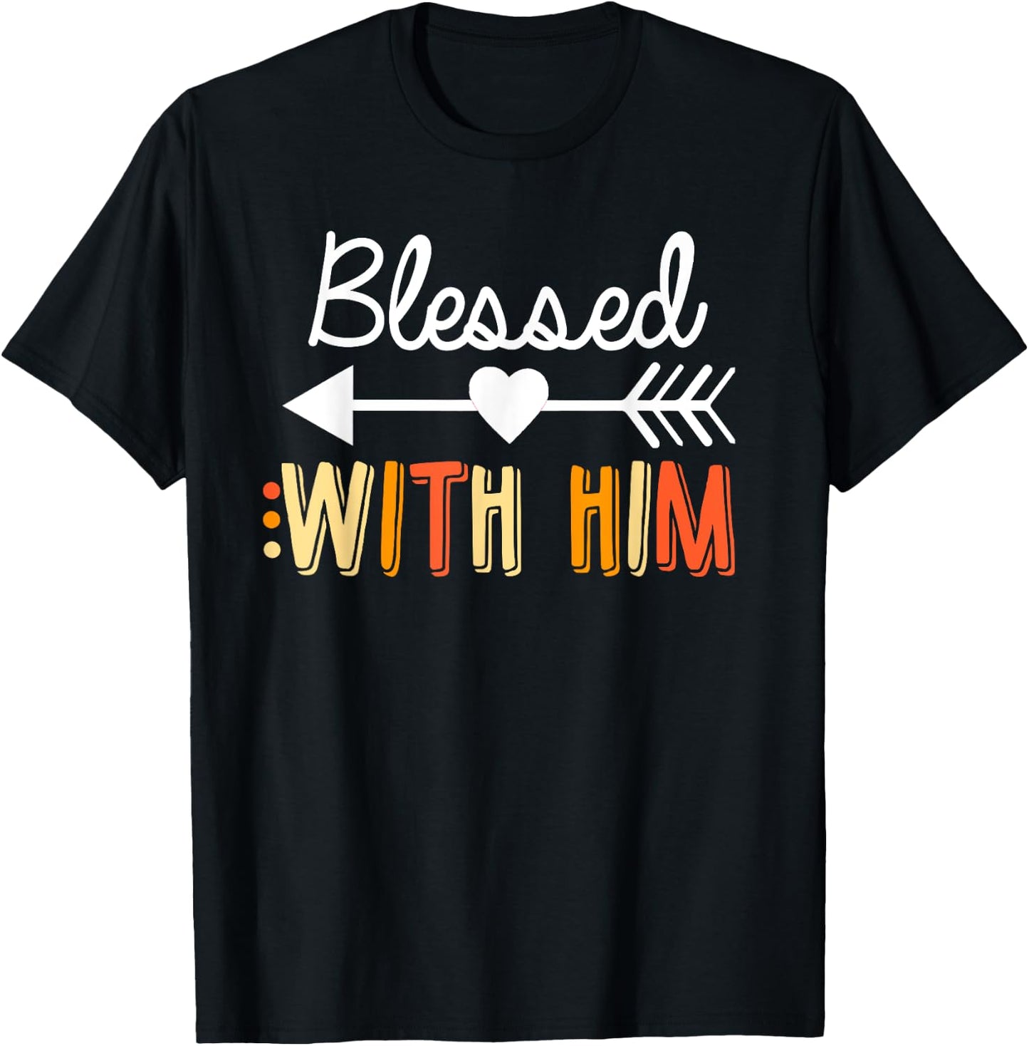Matching Thanksgiving Couples Pair Funny Outfit T-Shirt - T-Shirt | Black